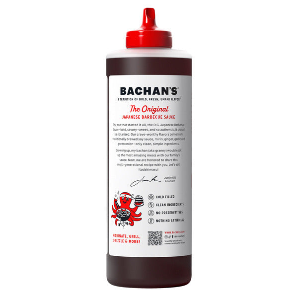 Bachan's Japanese Barbecue Sauce, 34 oz