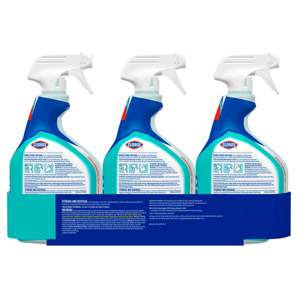 Clorox Bathroom Bleach Foamer, 30 fl oz, 3-count