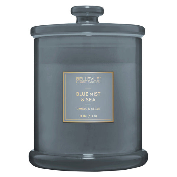 Bellevue Luxury 11 oz. Glass Candle, Set of 4