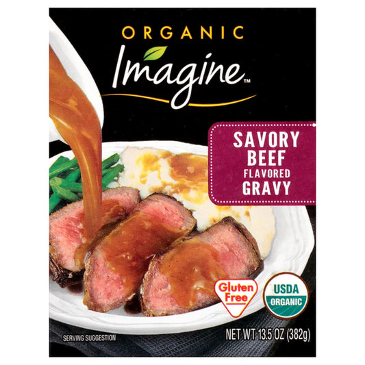 Imagine Foods Organic Savory Beef Gravy, 13.5 oz