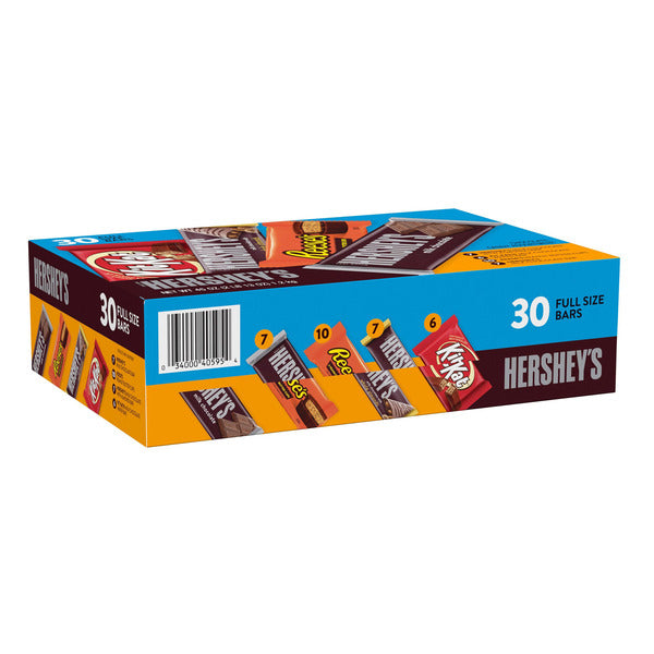 Hershey's Assorted Bar Variety Pack, 30-count