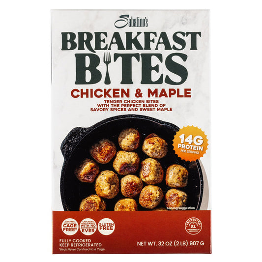 Sabatino's Chicken & Maple Breakfast Bites, 32 oz