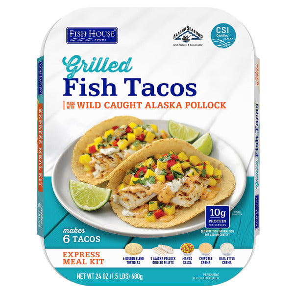 Fish House Grilled Fish Tacos, 24 oz