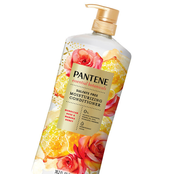 Pantene Essential Botanicals Moroccan Rose & Manuka Honey Conditioner, 32.8 fl oz