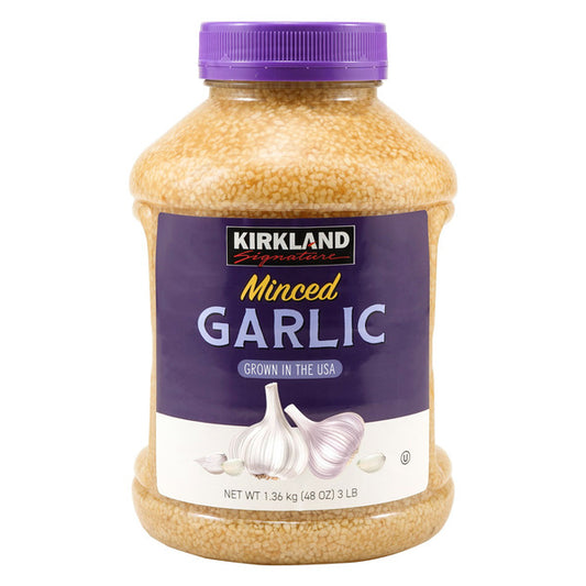 Kirkland Signature Minced California Garlic, 48 oz