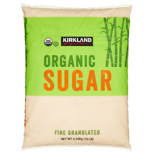 Kirkland Signature, Organic Sugar, 10 lbs