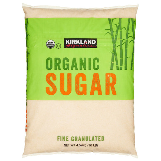 Kirkland Signature, Organic Sugar, 10 lbs