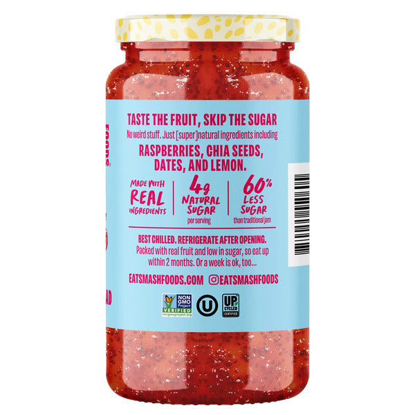 Smash Foods Raspberry Superfood Fruit Spread, 26 oz