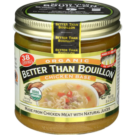 Better Than Bouillon Organic Chicken Base, 8oz