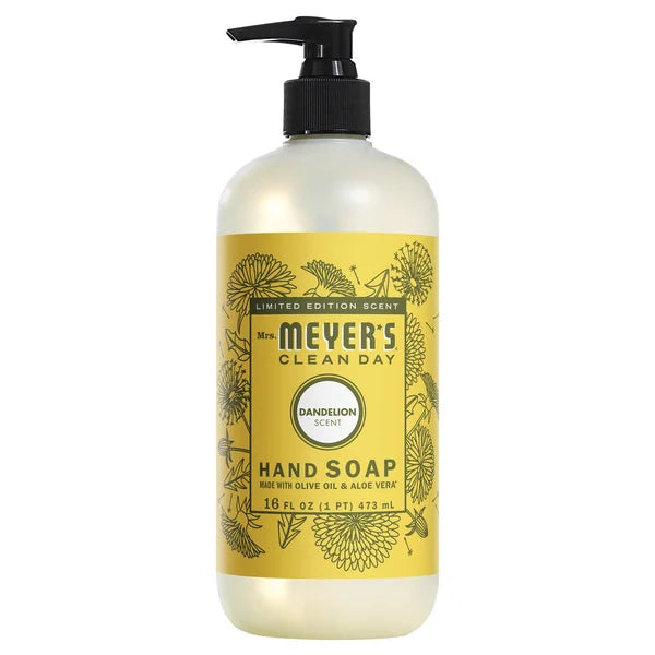 Mrs Meyer's Clean Day Hand Soap, 16 fl oz, 4 Count
