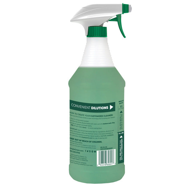 Simple Green All-Purpose Cleaner, Concentrated, 32 fl oz + 140 fl oz Refill
