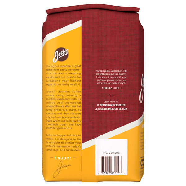 Jose's Vanilla Nut Whole Bean Coffee, 40 oz