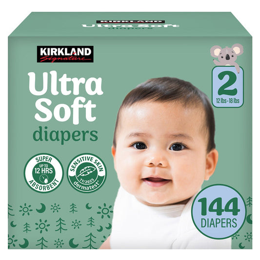 Kirkland Signature Diaper Size 2, 144-count