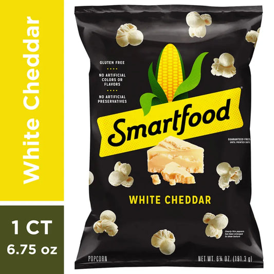 Smartfood White Cheddar Cheese Popcorn 6.75 oz