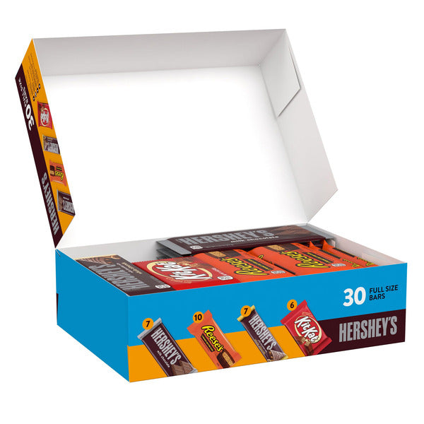 Hershey's Assorted Bar Variety Pack, 30-count