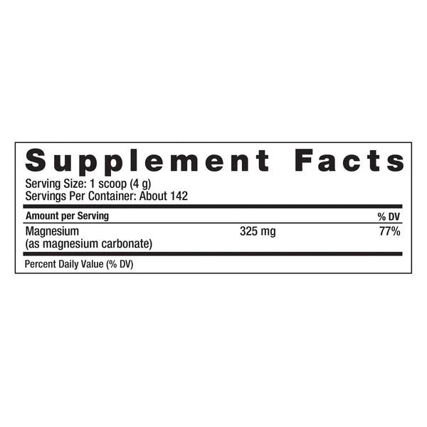 Natural Vitality Calm Magnesium Citrate Powder, 20 oz