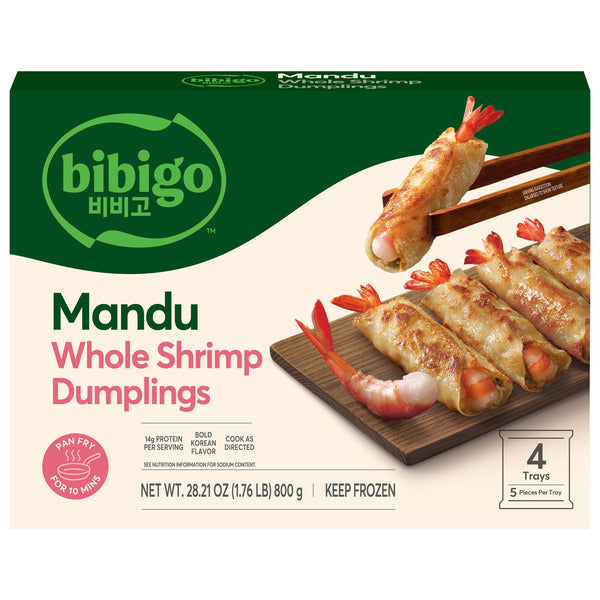 Bibigo Whole Shrimp Dumplings, 20-count