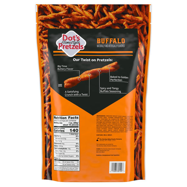 Dot's Homestyle Buffalo Pretzel Twists, 35 oz