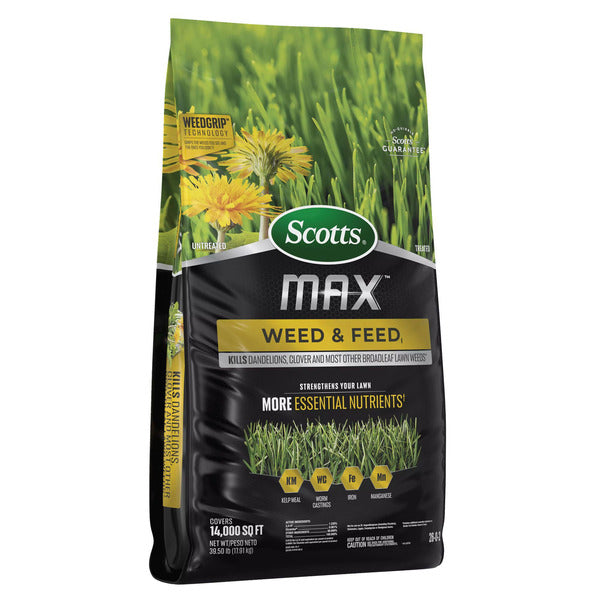 Scotts MAX Weed & Feed, 14,000 Sq. Ft.