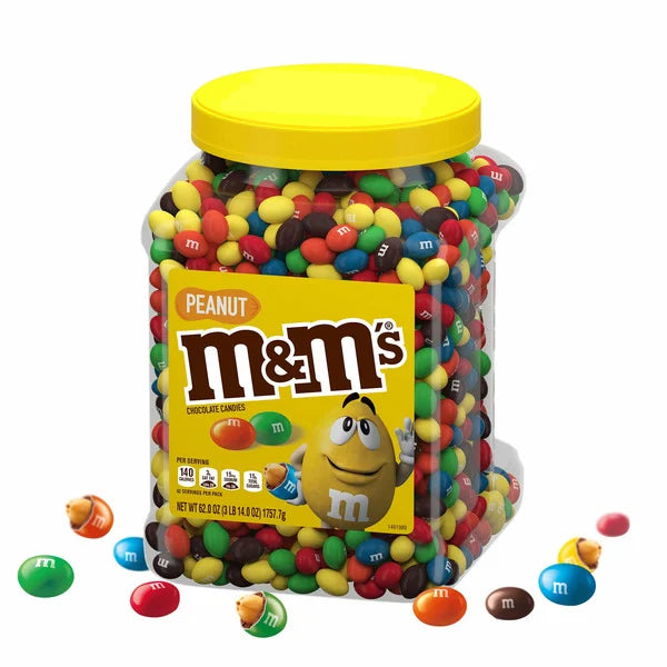 M&M's Chocolate Peanut, 62 oz