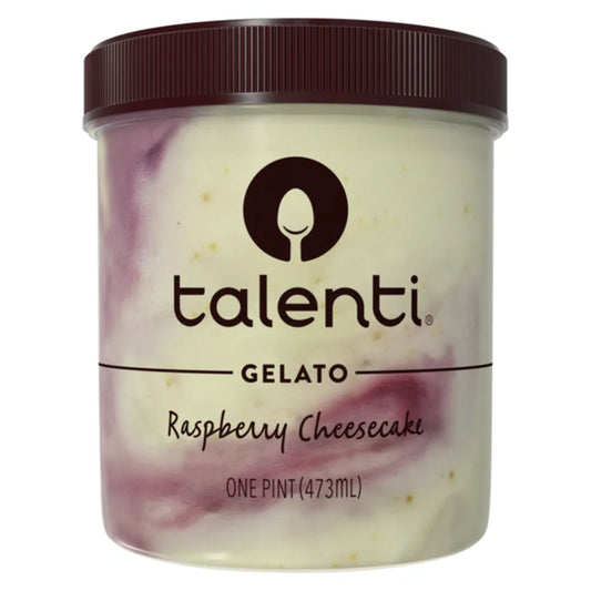 Talenti Gelato Raspberry Cheesecake, 1 Pint