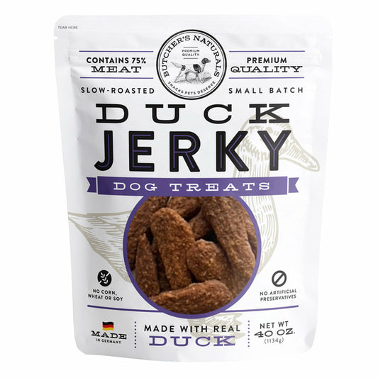 Butchers Naturals Duck Jerky Dog Treats, 40 oz