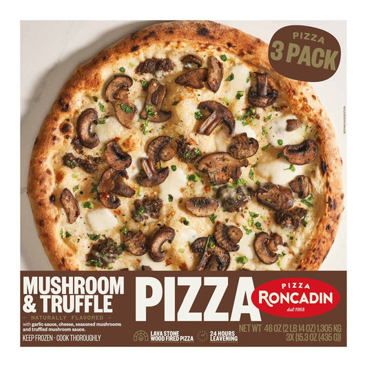 Roncadin Mushroom Truffle Pizza, 14 oz, 3-count