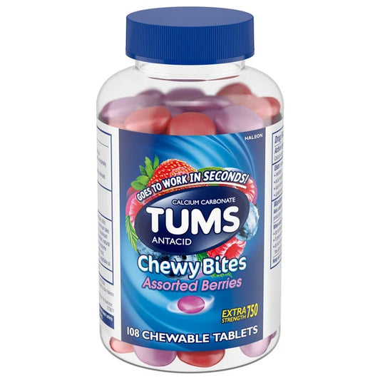 TUMS Chewy Bites, 108 Count