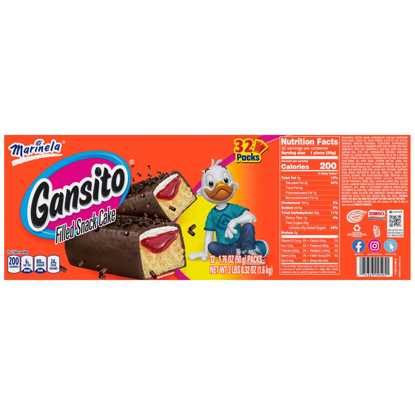 Marinela Gansito, 32-Count