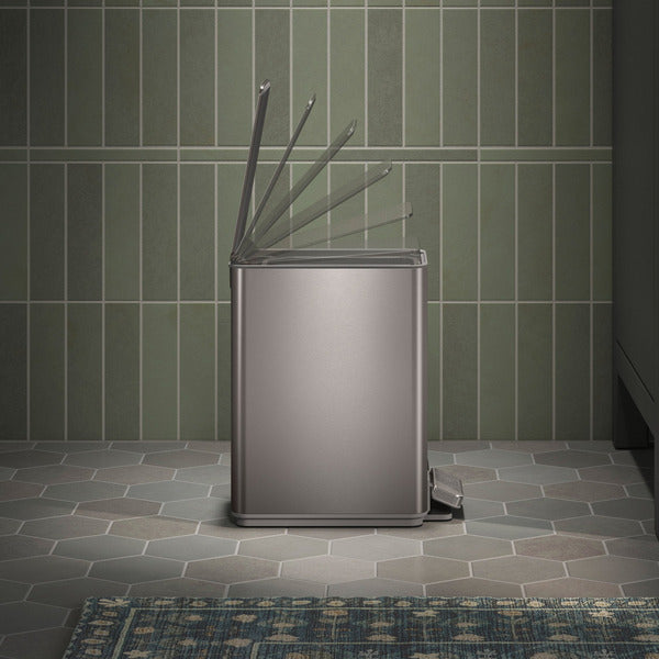 Kohler 6L Step Trash Can, 2-pack, Stainless Steel*