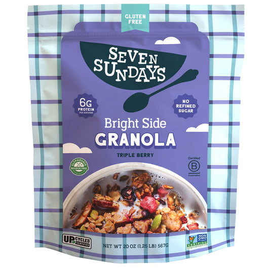 Seven Sundays Triple Berry Granola, 20 oz