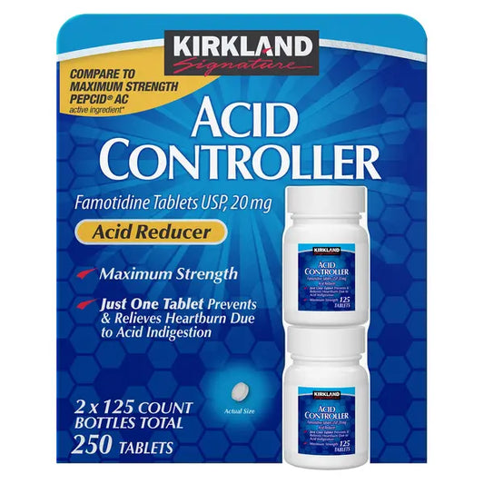 Kirkland Signature Acid Controller 20 mg, 250-count