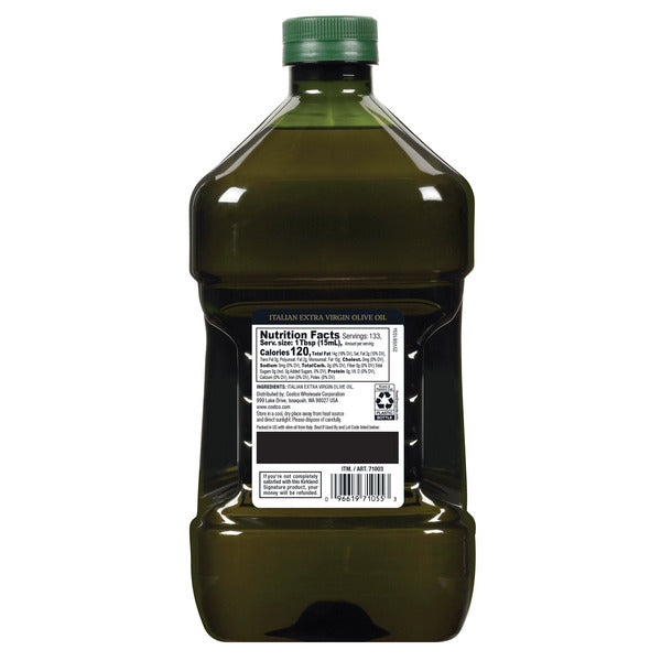Kirkland Signature, Extra Virgin Italian Olive Oil, 2 L