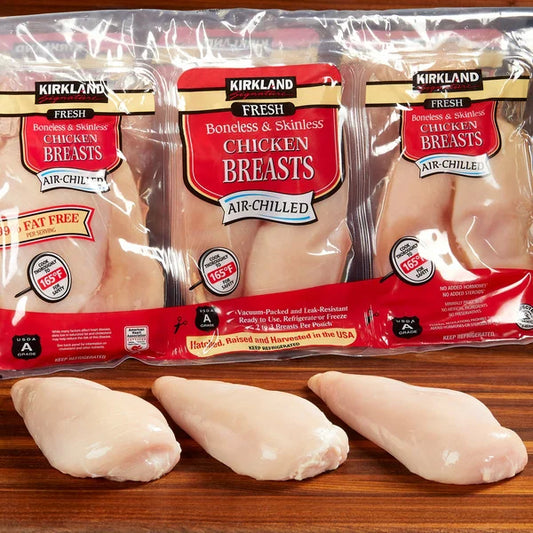 Kirkland Signature Air Chilled Boneless & Skinless Chicken Breasts 6 Pack