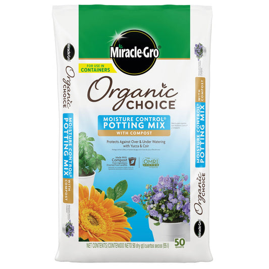 Miracle Gro Organic Choice Potting Mix, 50 qt
