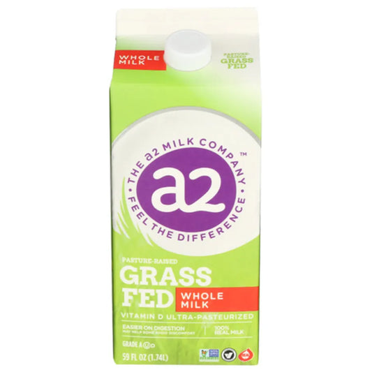 A2 Milk Whole Grass Fed - 59 fl oz