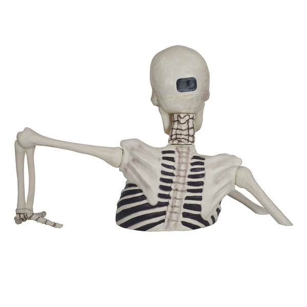 62" Giant Ground Breaking Skeleton with LCD Eyes and Sound