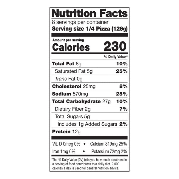 Milton's Cauliflower Crust Pizza, Roasted Vegetable, 17.8 oz, 2-count