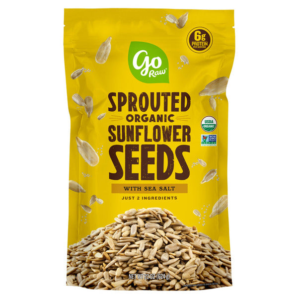 Go Raw Organic Sprouted Sunflower Seeds, 22 oz