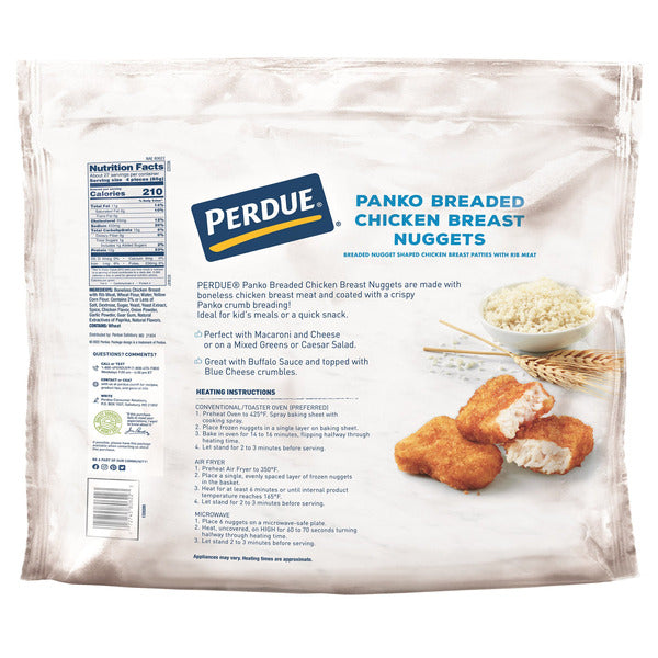 Perdue, Panko Breaded Chicken Breast Nuggets, 5 lbs