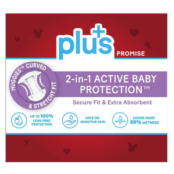 Huggies Diapers Size 4, 180 Count