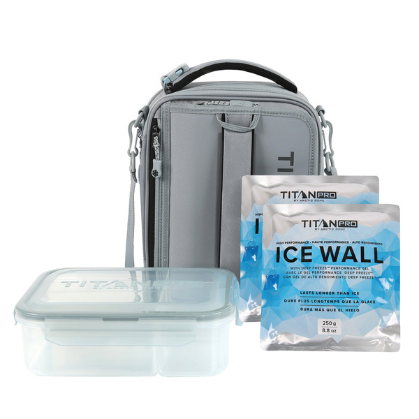 Titan PRO by Arctic Zone Expandable Lunch Box, Assorted Colors