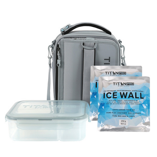 Titan PRO by Arctic Zone Expandable Lunch Box, Assorted Colors