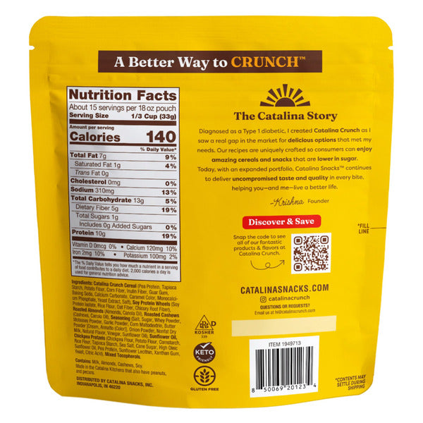 Catalina Crunch Protein Snack Mix, 18 oz