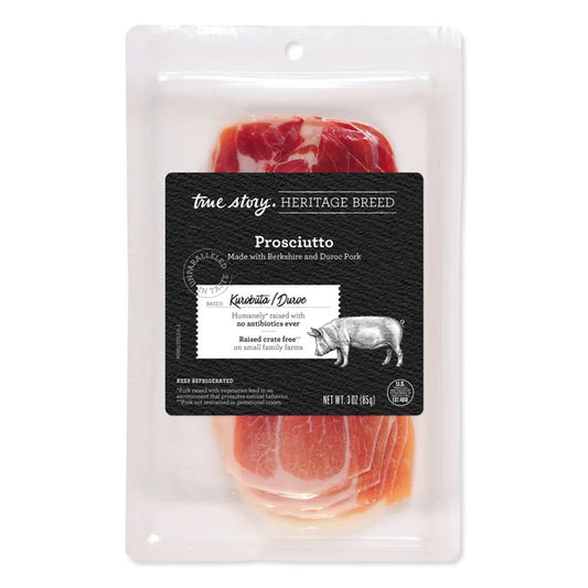 True Story Uncured Prosciutto, 3 oz