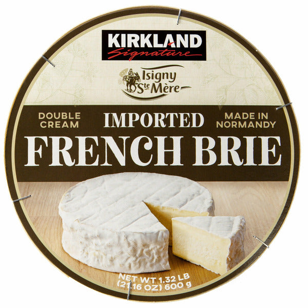 Kirkland Signature Imported French Brie, 1.32 lbs