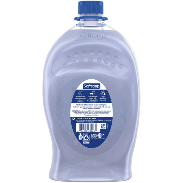 Softsoap Advanced Clean Liquid Hand Soap Refill, 80 fl oz, 2 ct