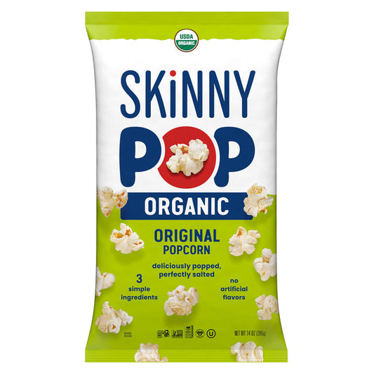 Skinny Pop Organic Popcorn, 14 oz