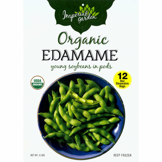 Imperial Garden Organic Edamame, 6 lbs