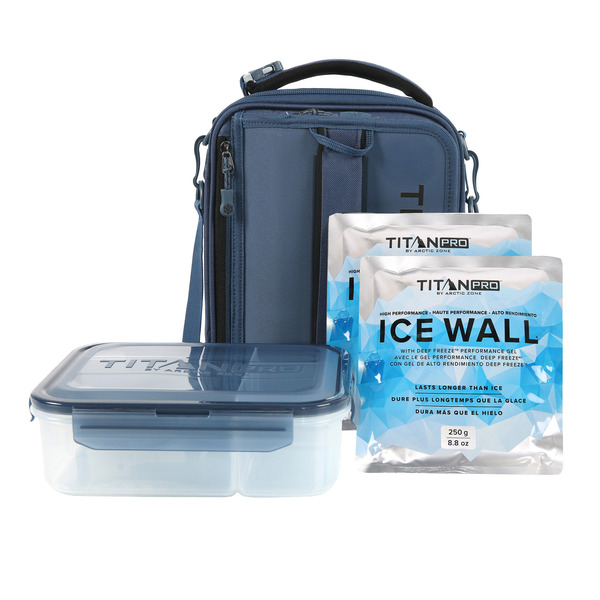 Titan PRO by Arctic Zone Expandable Lunch Box, Assorted Colors